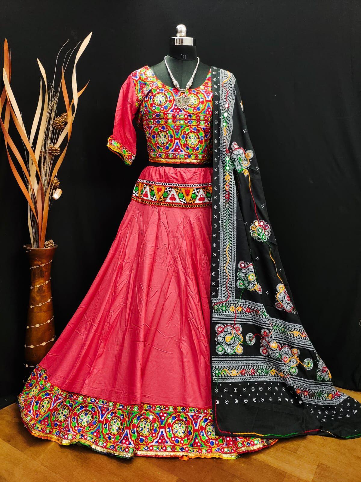 Navratri Wear Traditional Lehenga Choli D.No. 10006 - Anant Exports