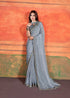 Pihu By Stavan Chiffon Embroidery Saree D.No. 107 - Anant Exports