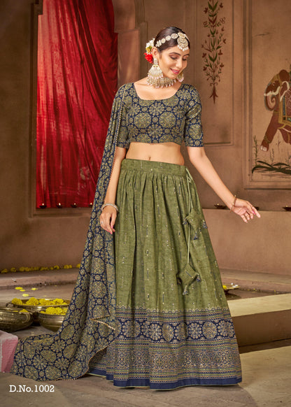 Shubharambh Vol 2 Occasion Wear Lehenga D.No. 1002 - Anant Exports