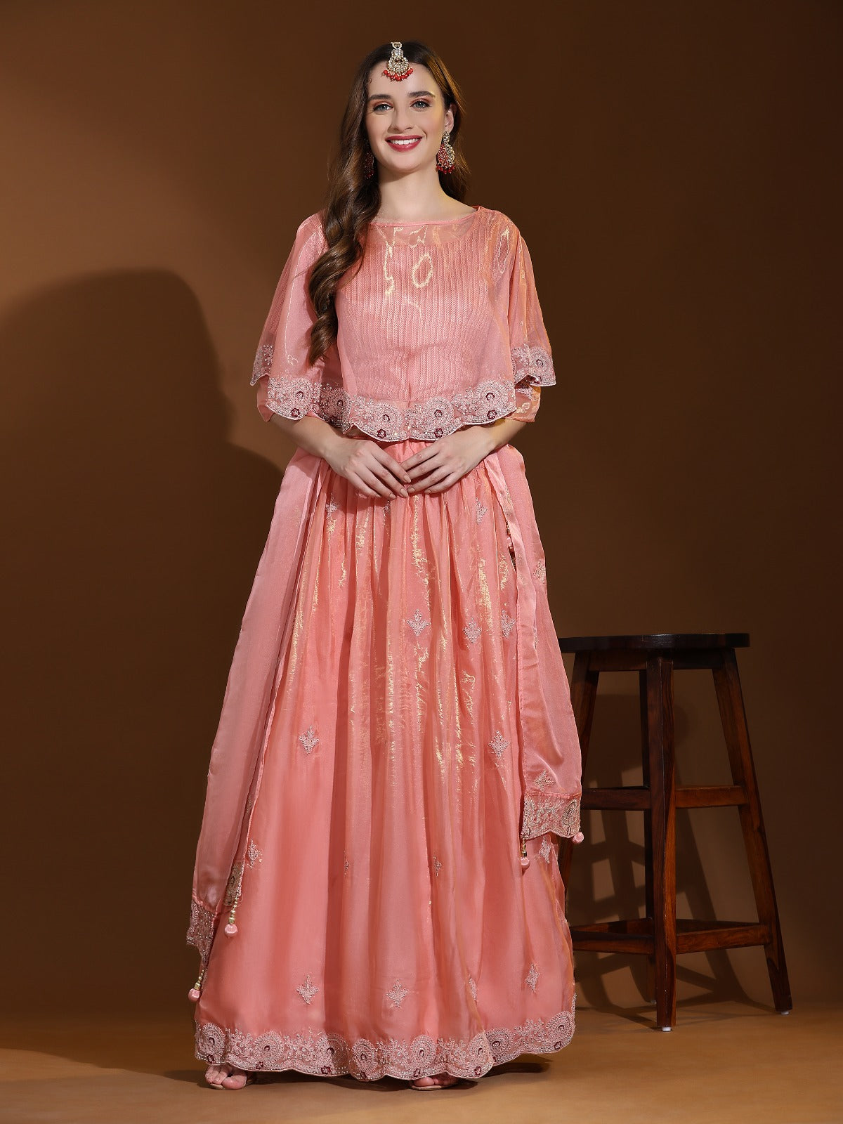 READYMADE CROP TOP LEHENGA D.NO. C-2043