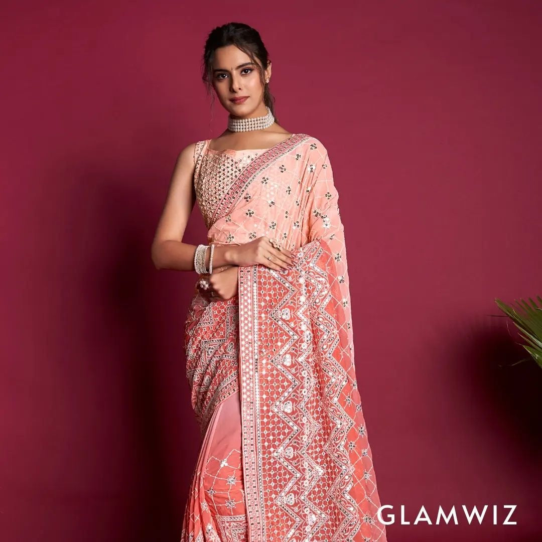 Sequins Saree