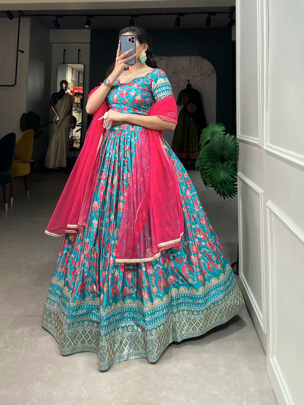 Beautiful Designer Bridesmaid Lehenga Choli