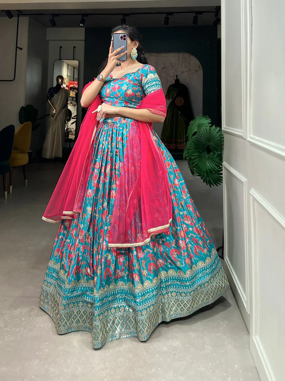 Beautiful Designer Bridesmaid Lehenga Choli