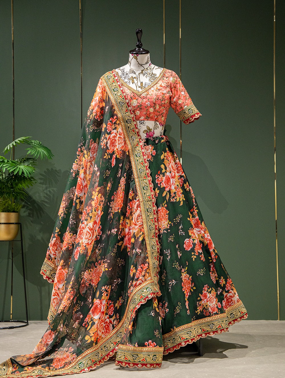 Wedding Season Wear Lehenga Choli D.No. 1007