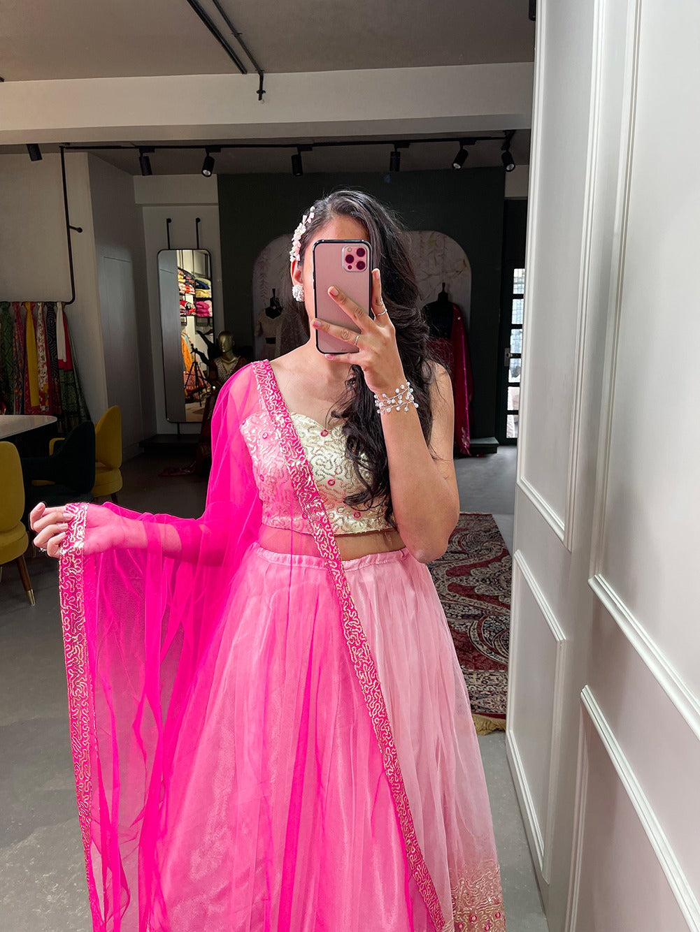 Designer Occasion Wear Lehenga Choli D.No. 1707