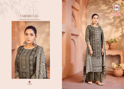 Zohra Zabeen Pure Pashmina Spun Digital Print Suit (395x08)
