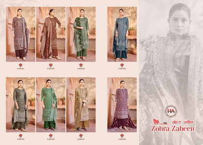 Zohra Zabeen Pure Pashmina Spun Digital Print Suit (395x08)