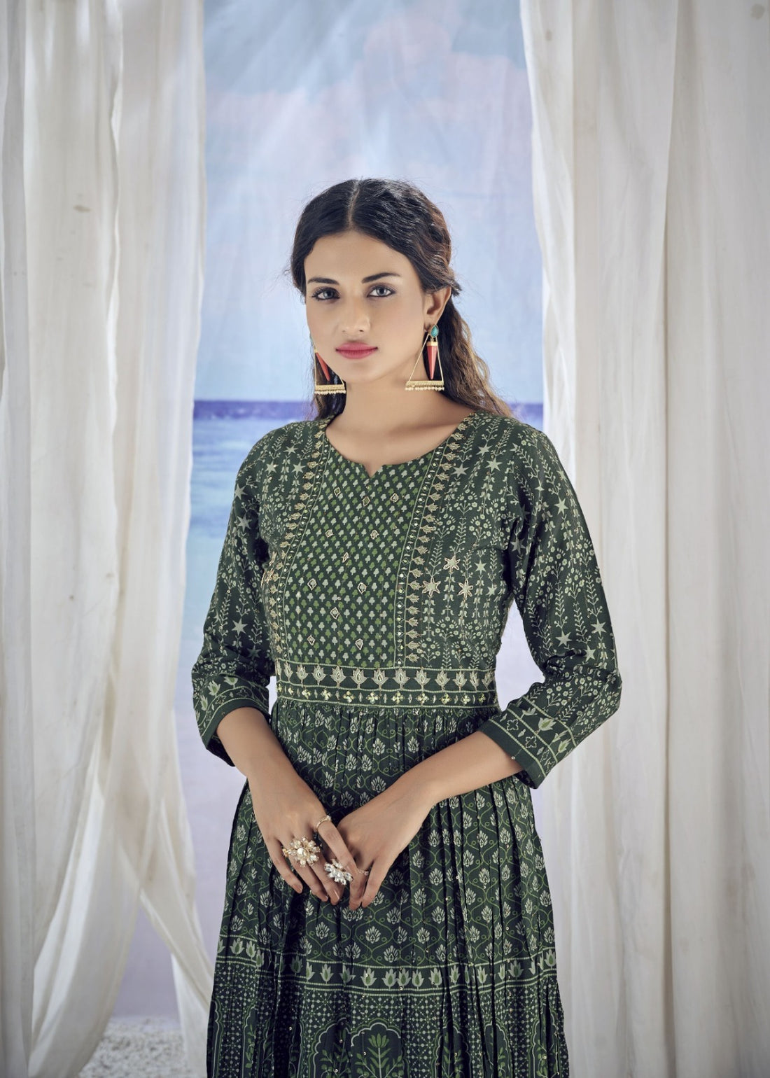 Kig Designer Long Kurti Gown