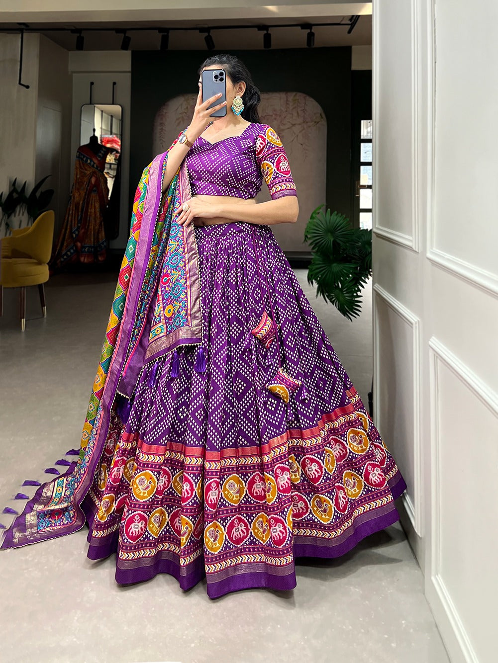 Beautiful Designer Party Wear Printed Lehenga Choli