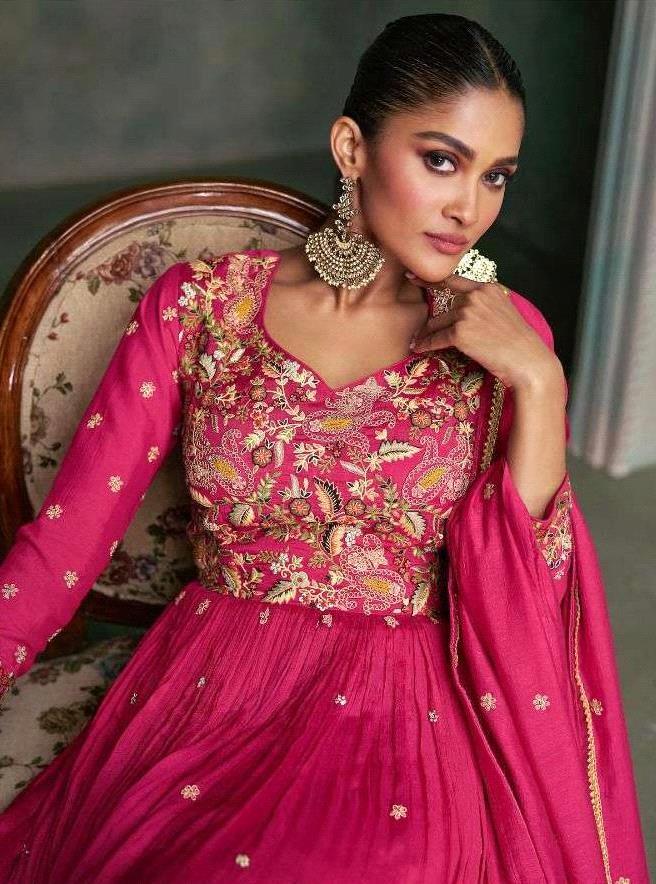 Sayuri Designer Bunaai D.no.5328 Latest Designer Anarkali Salwar Kameez