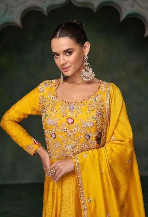 Sayuri Designer Bunaai D.no.5327 Latest Designer Anarkali Salwar Kameez