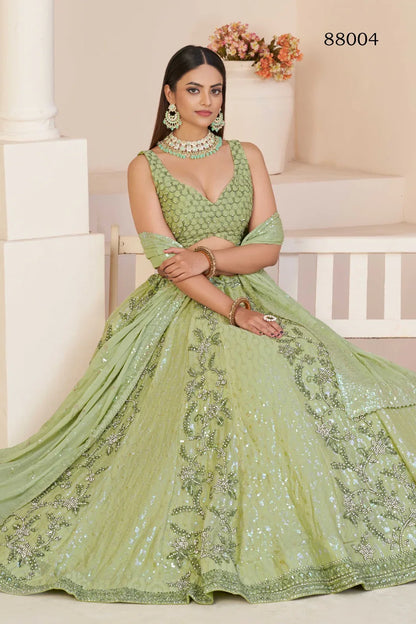 Designer Wedding Wear Bridal Lehenga Choli