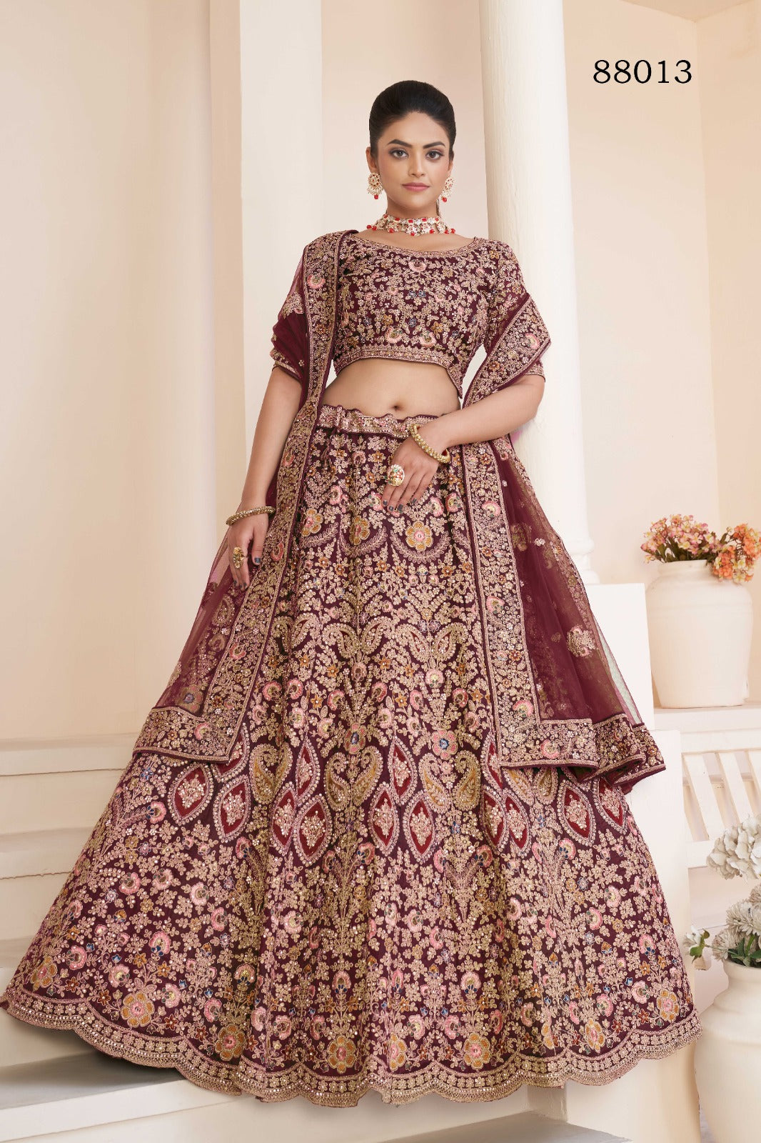 Designer Wedding Wear Bridal Lehenga Choli