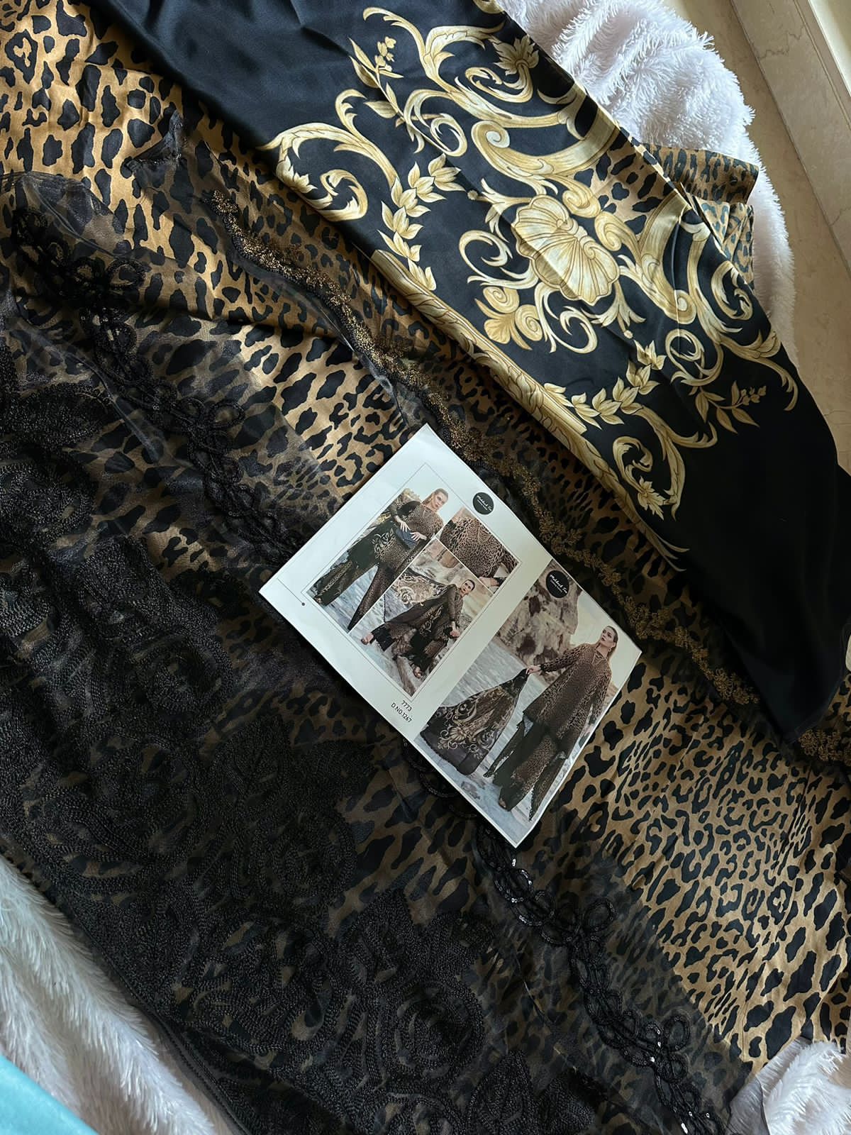 Mariya.B Pure Cotton Pakistani Suit D.No.1267