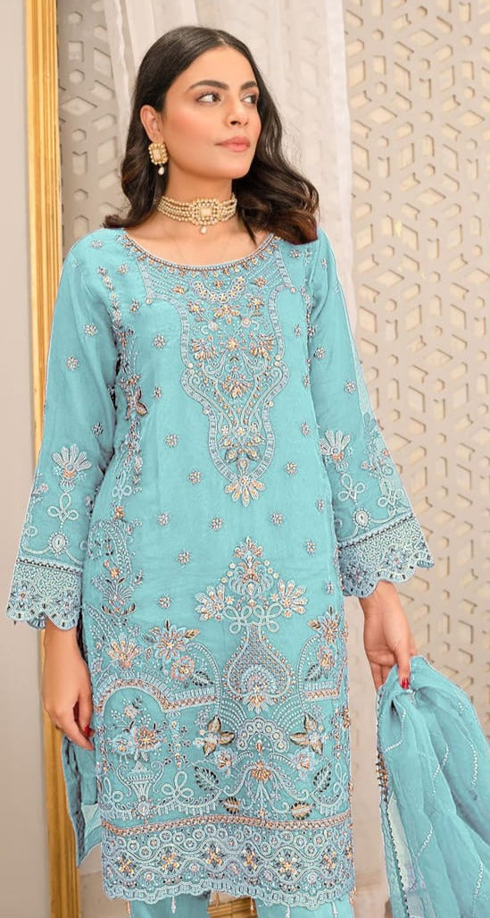 Designer Occasion Wear Pakistani Suit D.No. 31