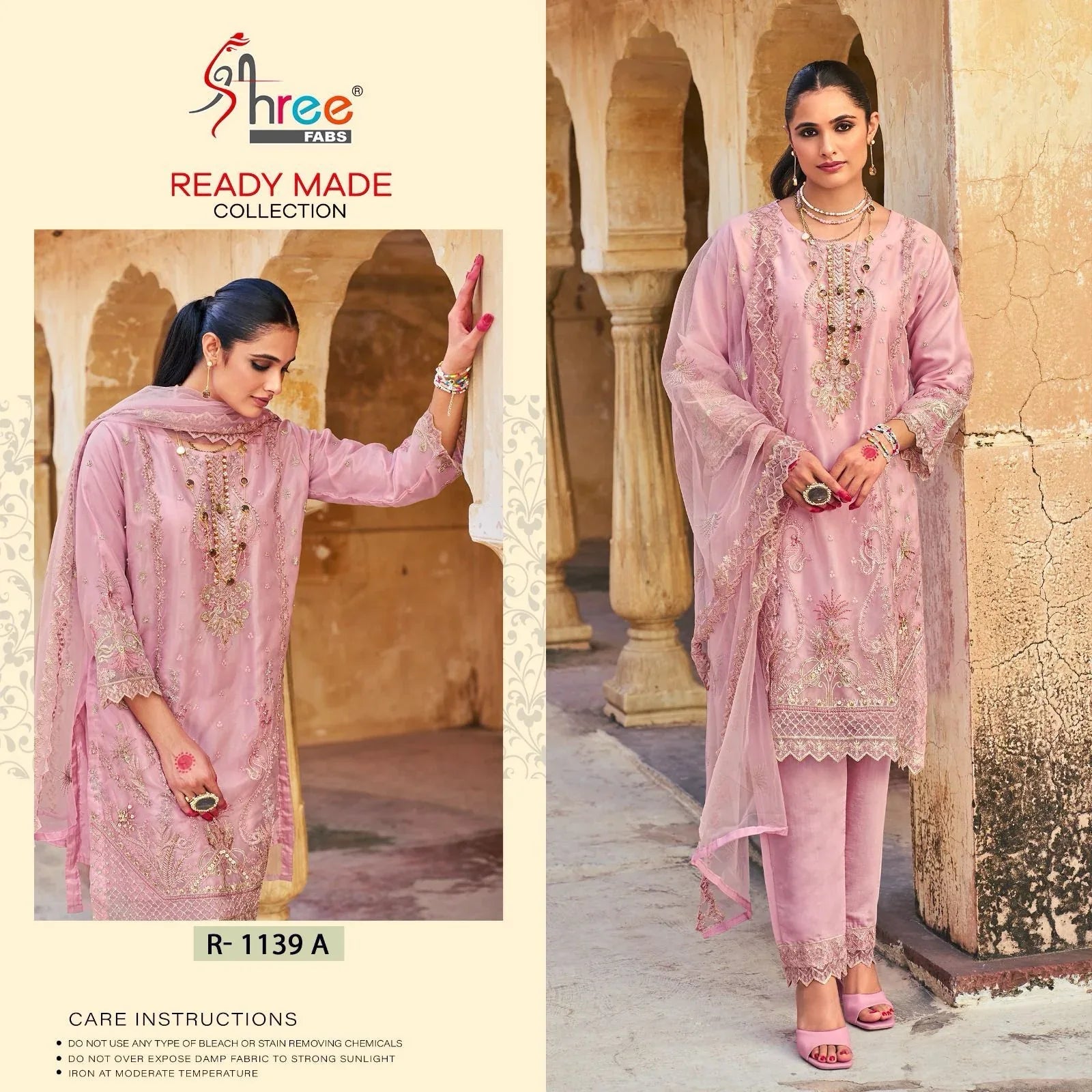 Shree Fab Presents Readymade Pakistani Salwar Suit D.No. R-1139-A