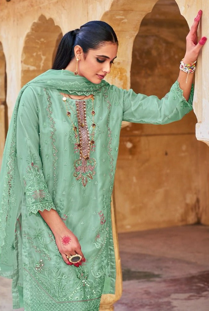 Shree Fab Presents Readymade Pakistani Salwar Suit D.No. R-1139-B