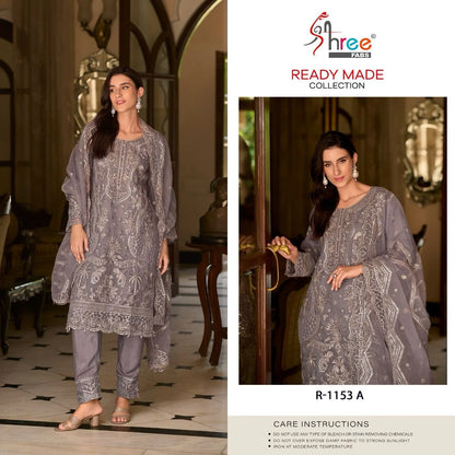 Shree Fab Presents Readymade Pakistani Suit D.No. R-1153-A