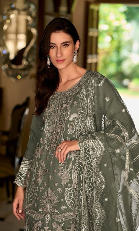 Shree Fab Presents Readymade Pakistani Suit D.No. R-1153-C