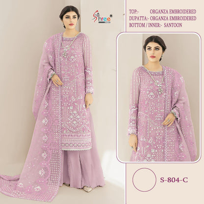 Shree Fab Presents Designer Pakistani Suit D.No. S-804-C