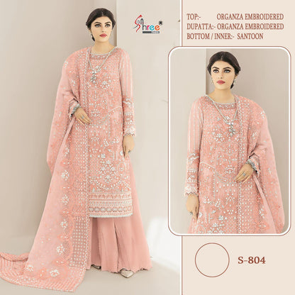 Shree Fab Presents Designer Pakistani Suit D.No. S-804-A