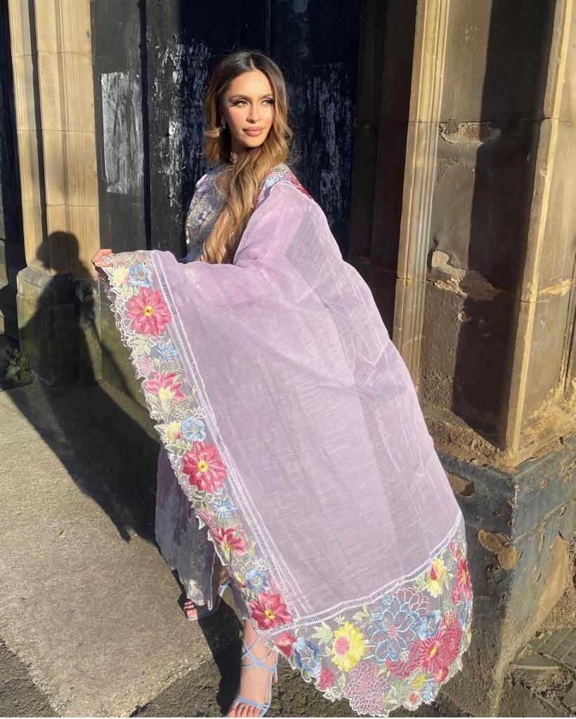 Charimson Vol-1 Designer Pakistani Suit D.No. 7019