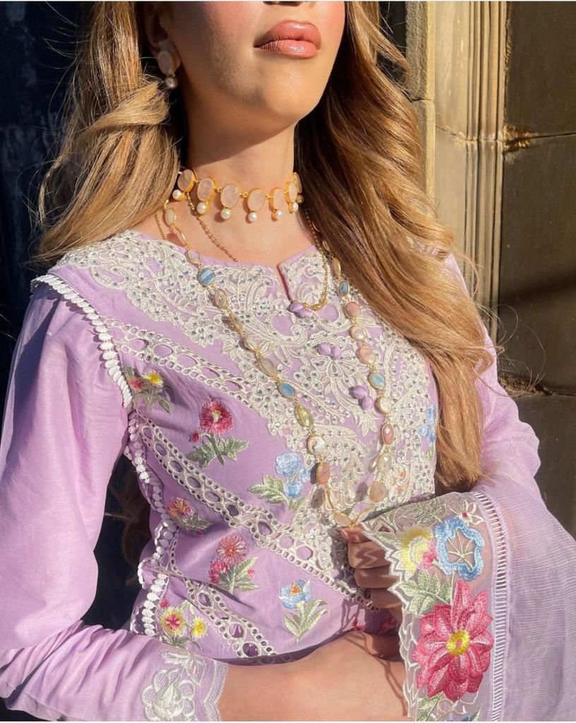 Charimson Vol-1 Designer Pakistani Suit D.No. 7019