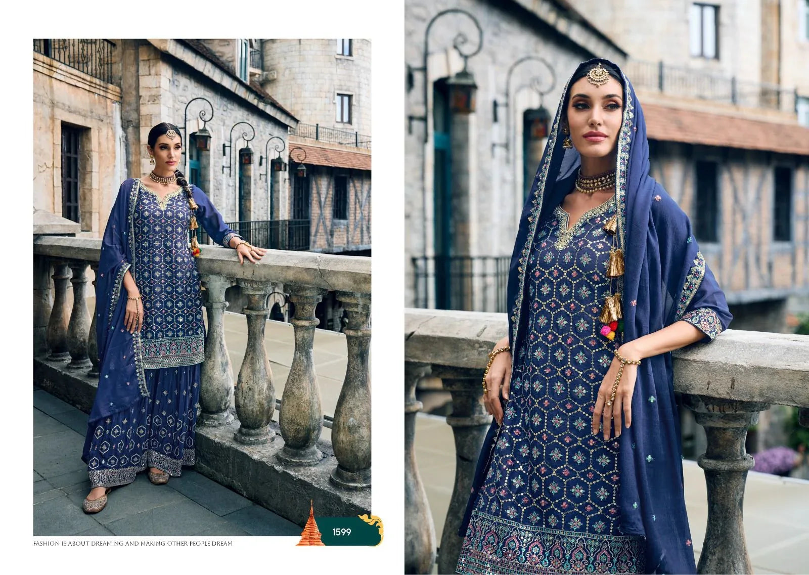 Designer Occasion Wear Mehak Punjabi Suit D.No.1599