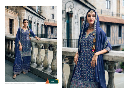 Designer Occasion Wear Mehak Punjabi Suit D.No.1599