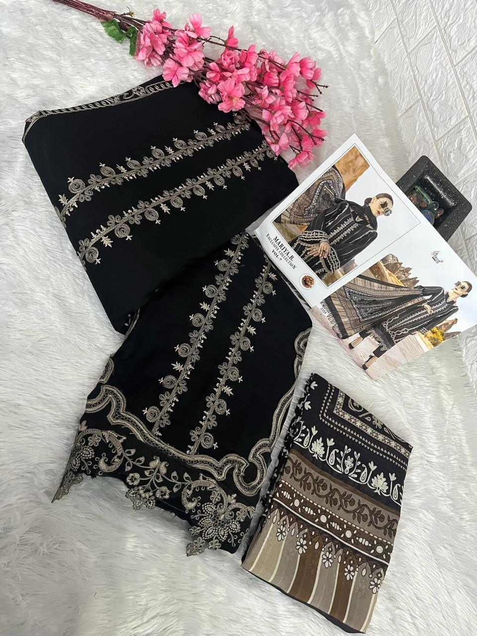 Shree Fab Presents Mariya.B Vol-7 Designer Pakistani Suit D.No.3359