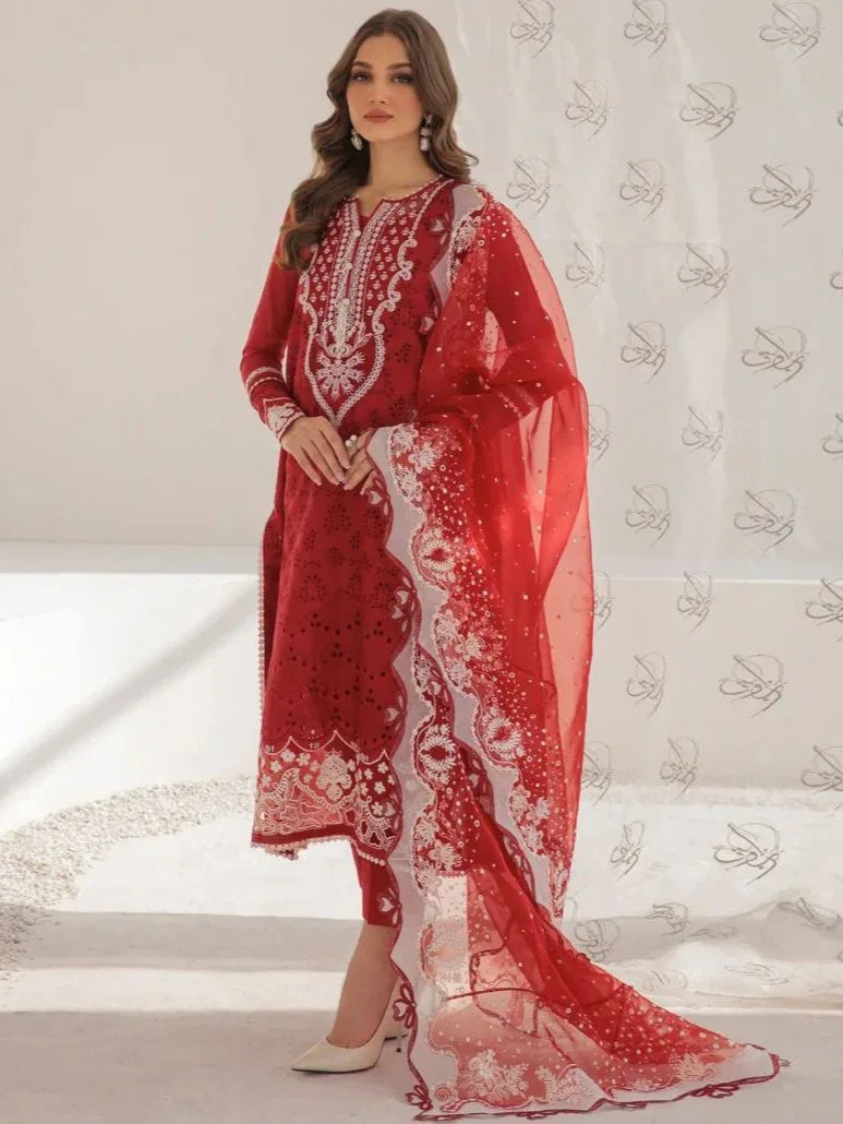 Saniya Trendz Baroque Vol-1 Designer Pakistani Suit D.No.1002