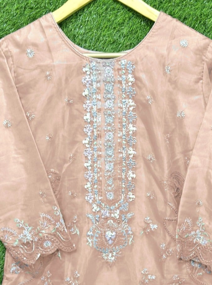 Ramsha Designer Readymade Pakistani Suit D.No.R-1123-D