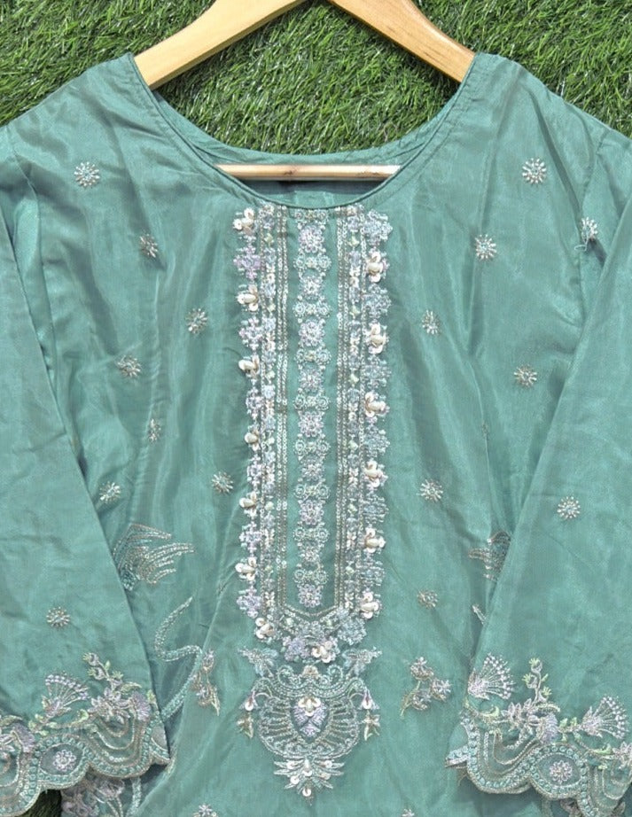 Ramsha Designer Readymade Pakistani Suit D.No.R-1123-B