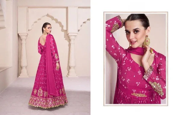 Beautiful Designer Vartika Real Georgette Gown