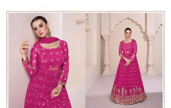 Beautiful Designer Vartika Real Georgette Gown