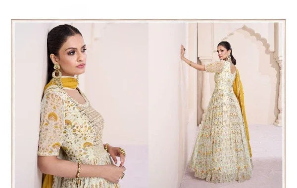 Beautiful Designer Vartika Real Georgette Gown