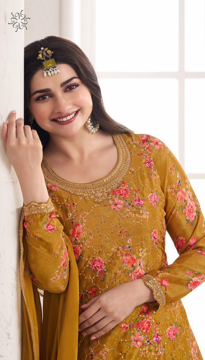 Vinay Kuleesh Sneh Heavy Embroidery Salwar Suit D.No.67203