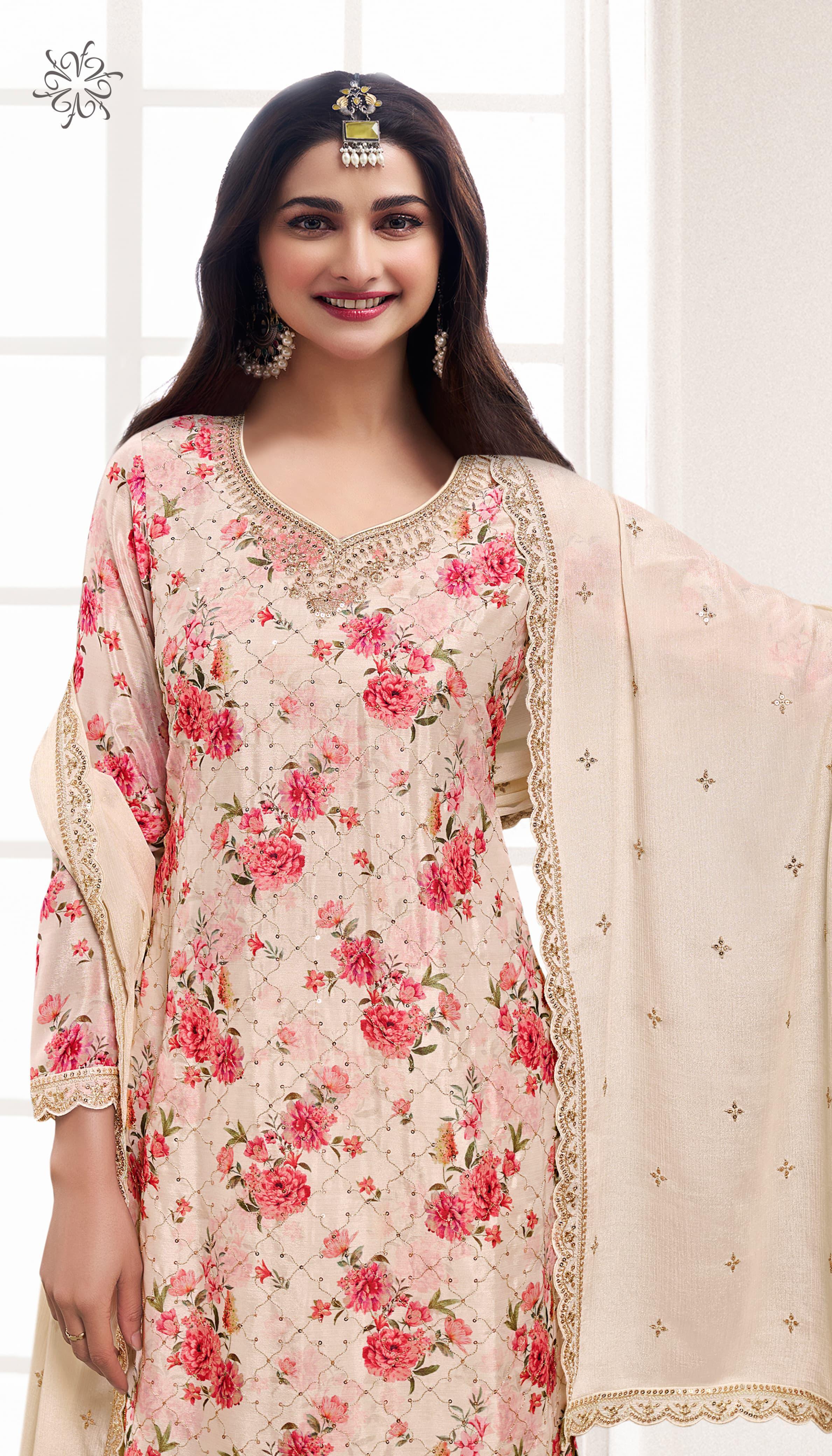 Vinay Kuleesh Sneh Heavy Embroidery Salwar Suit D.No.67204