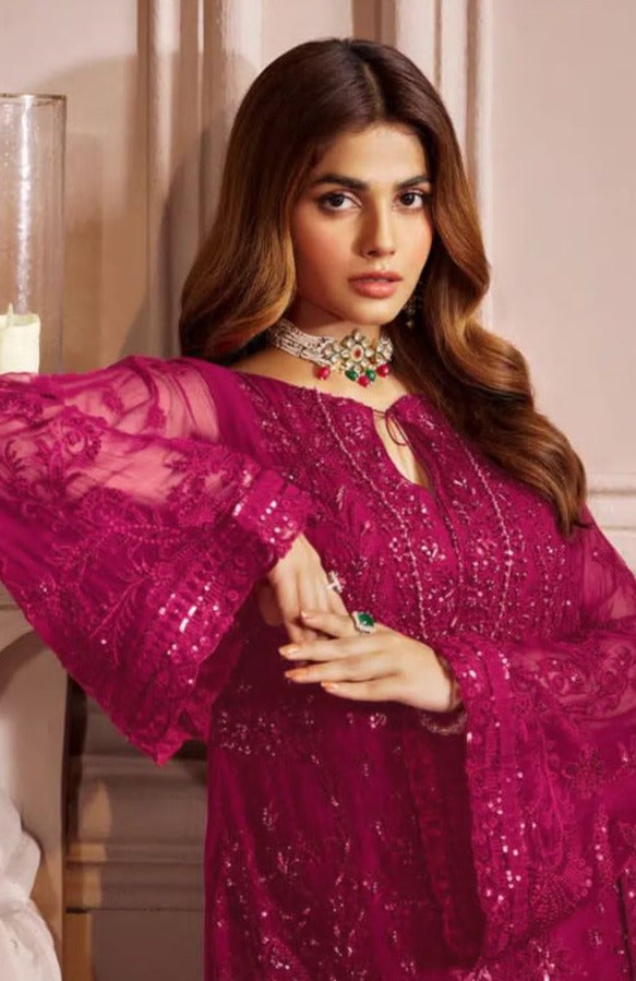 Saniya Trendz Designer Pakistani Suit D.No.7030-A