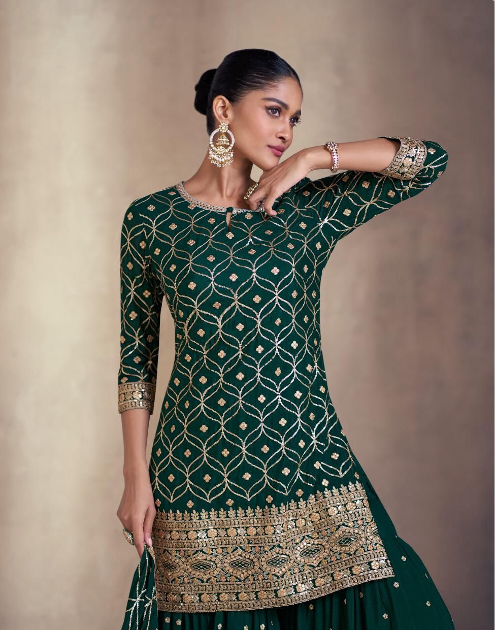 Designer Wedding Wear Salwar Suit