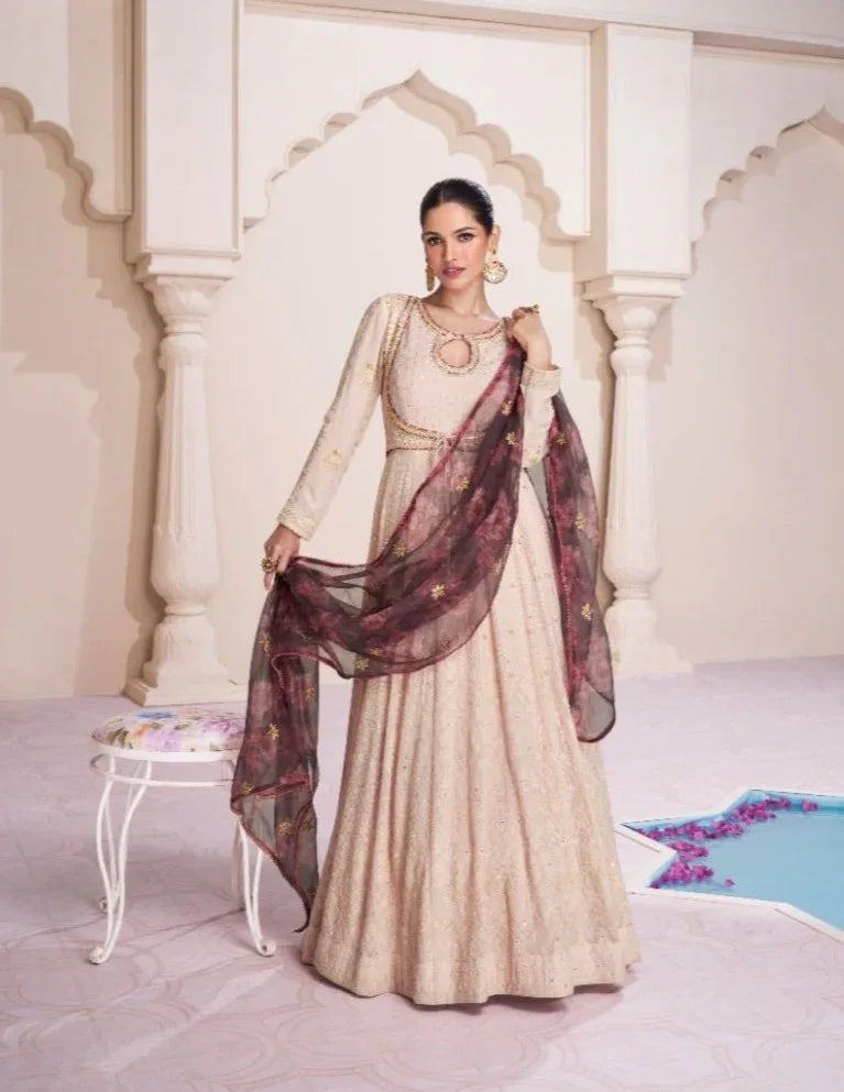 Beautiful Designer Occasion Wear Gown