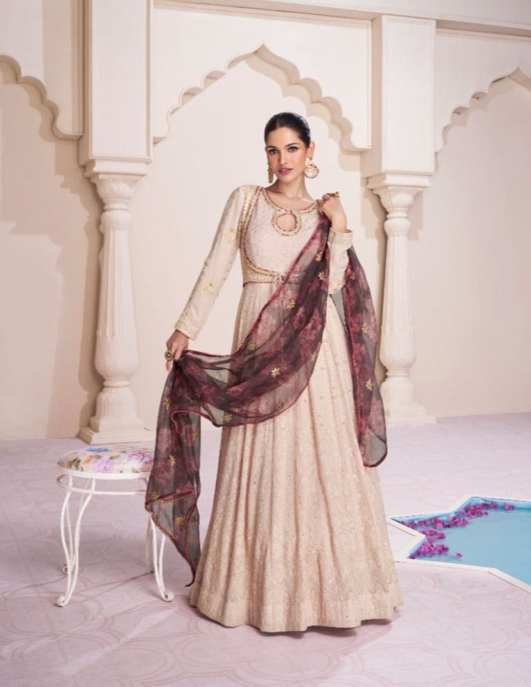 Beautiful Designer Occasion Wear Gown