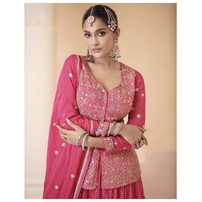 Designer Wedding Wear Punjabi Style Salwar Suit