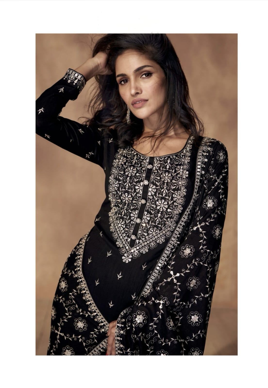 Designer Wedding Wear Premium Silk Salwar Suit