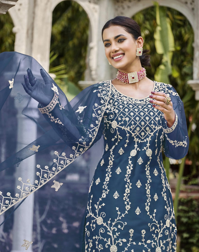 Designer Occasion Wear Pakistani Suit D.No.2092-A