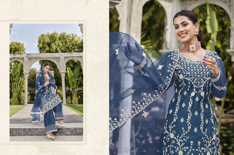 Designer Occasion Wear Pakistani Suit D.No.2092-A