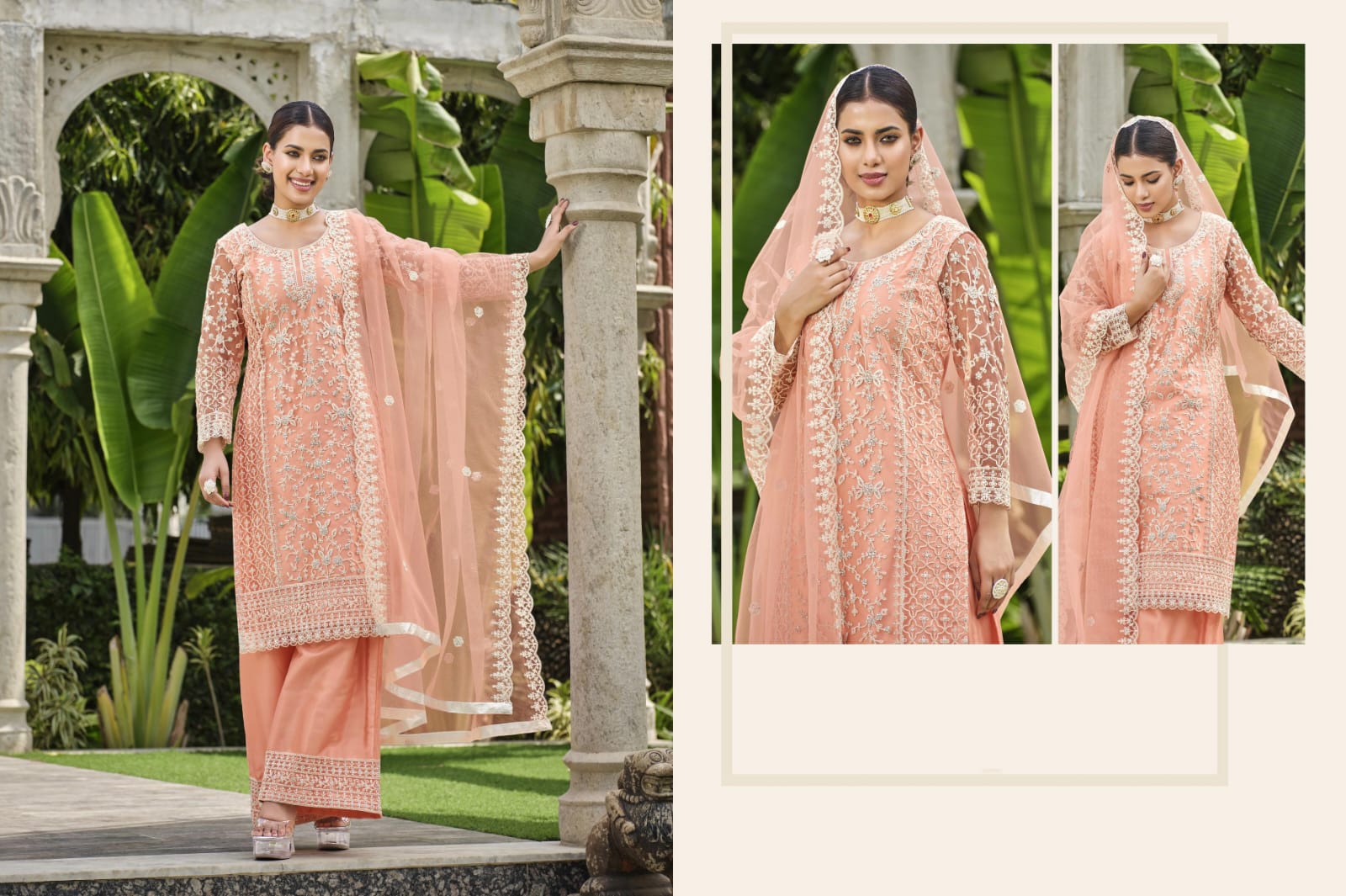 Designer Occasion Wear Pakistani Suit D.No.2093