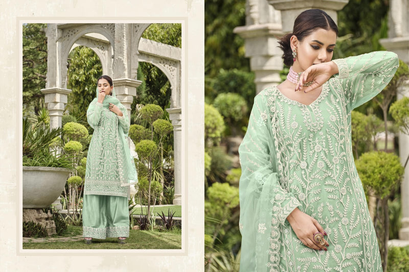 Designer Occasion Wear Pakistani Suit D.No.2091-A
