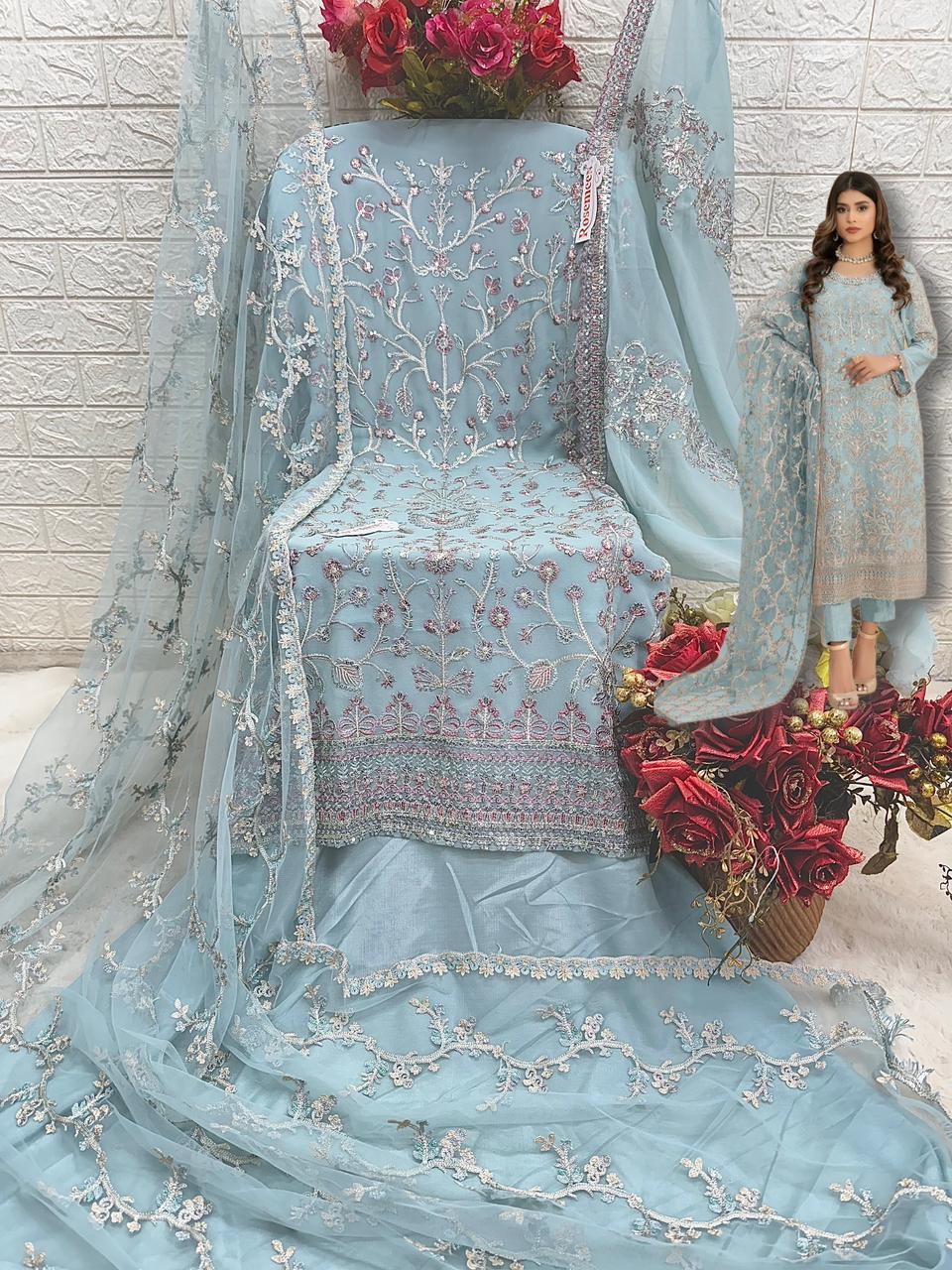 Fepic Rosmeen Designer Pakistani Suit D.No.C-1785-C
