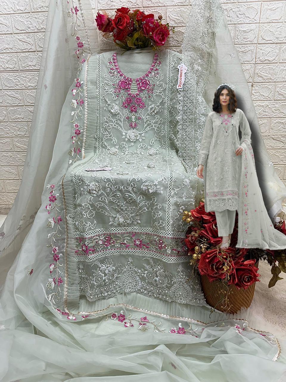 Fepic Rosemeen Designer Pakistani Suit D.No.C-1759-D